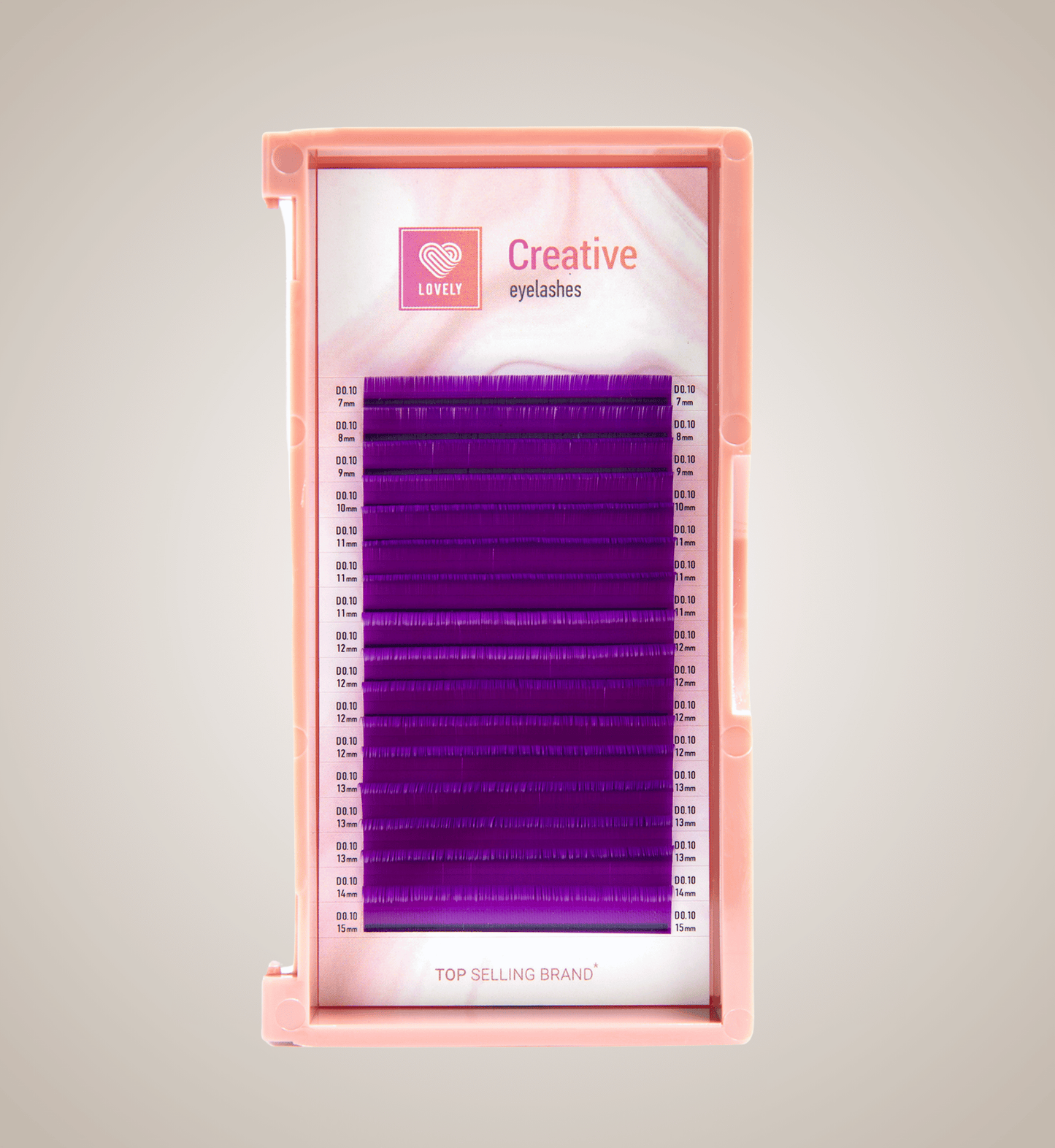 Lash Extensions - Purple MIX- Lovely 16 Reihen