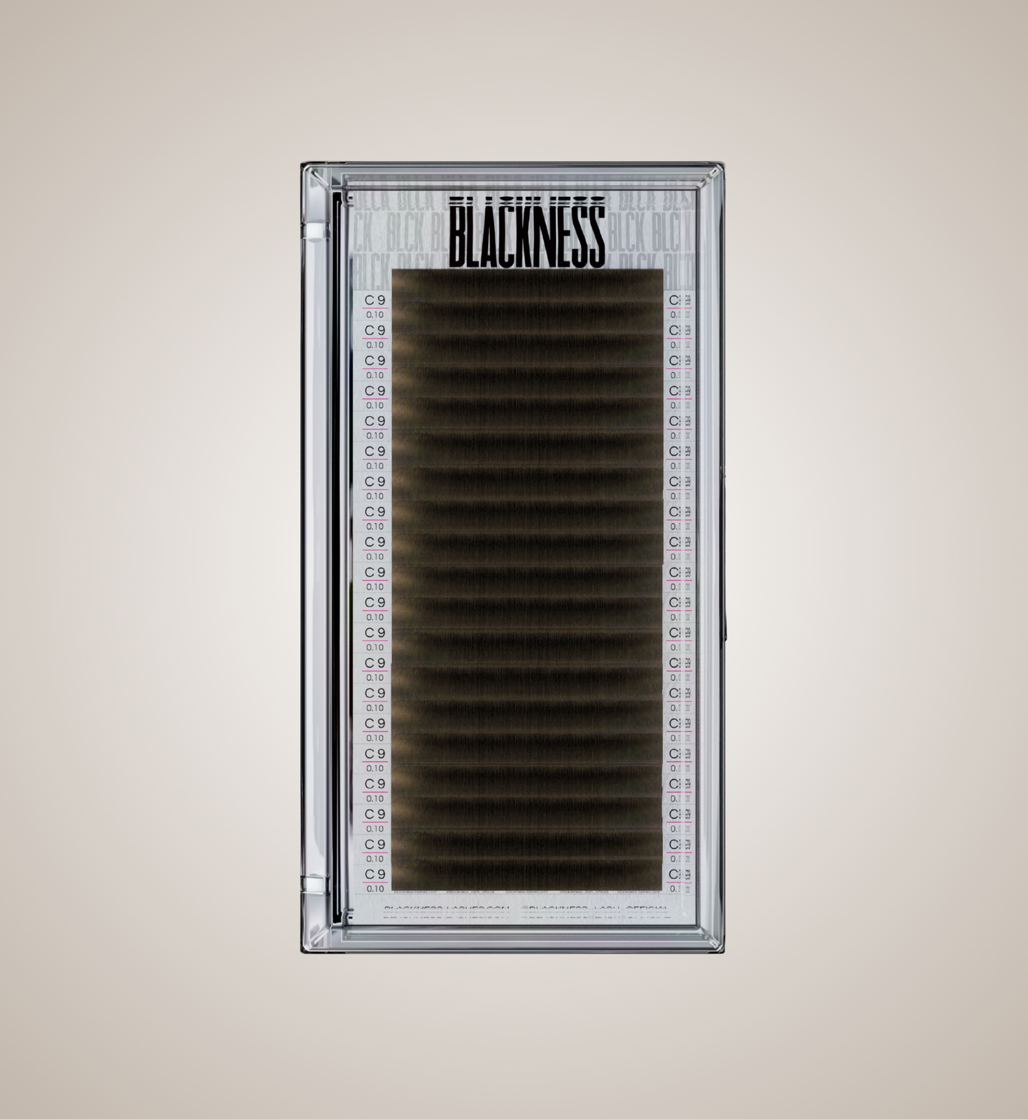 BLACKNESS - braune Wimpern